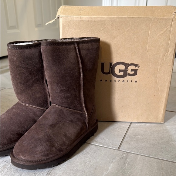UGG Shoes - UGG Classic 2 Brown Suede Boots